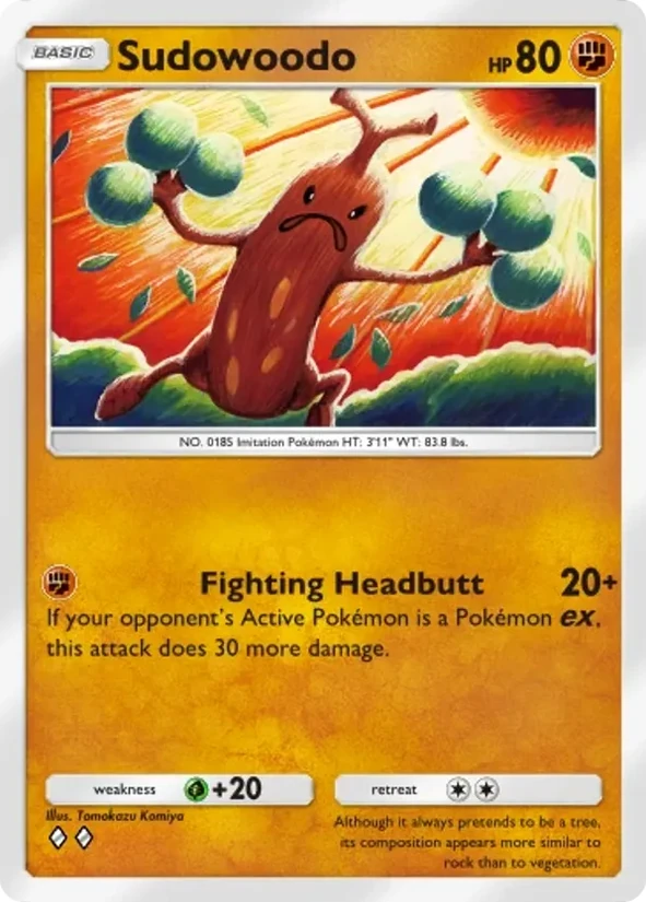 Sudowoodo — Deluxe Pack ex