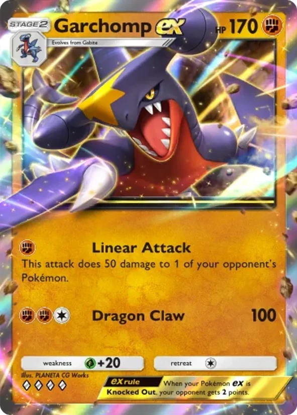 Garchomp ex — Deluxe Pack ex