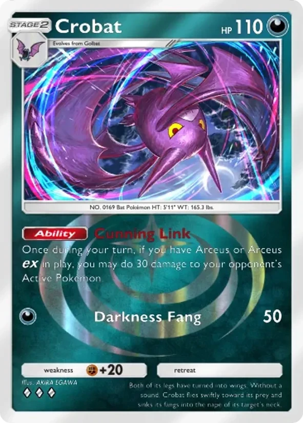 Crobat — Deluxe Pack ex