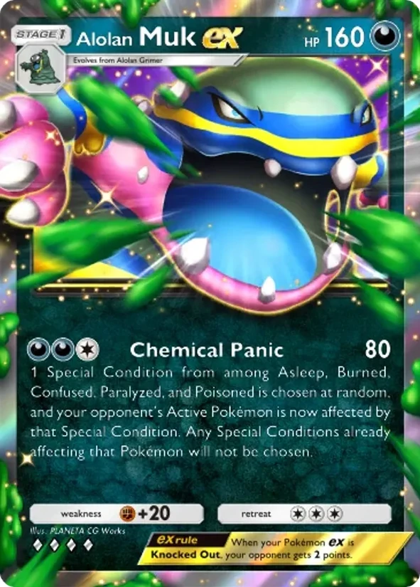 Alolan Muk ex — Deluxe Pack ex