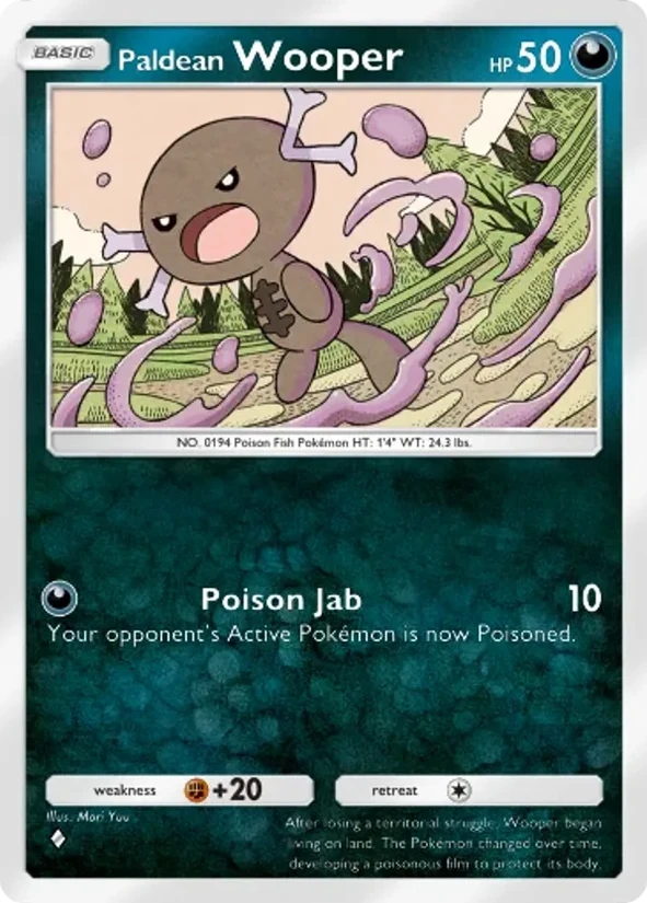 Paldean Wooper — Deluxe Pack ex