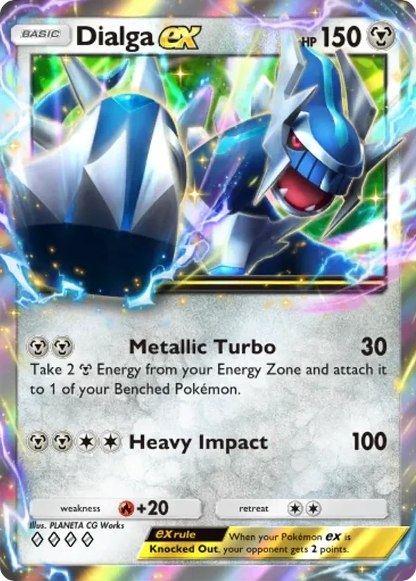 Dialga ex — Deluxe Pack ex