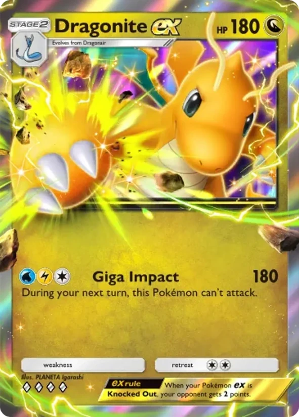 Dragonite ex — Deluxe Pack ex
