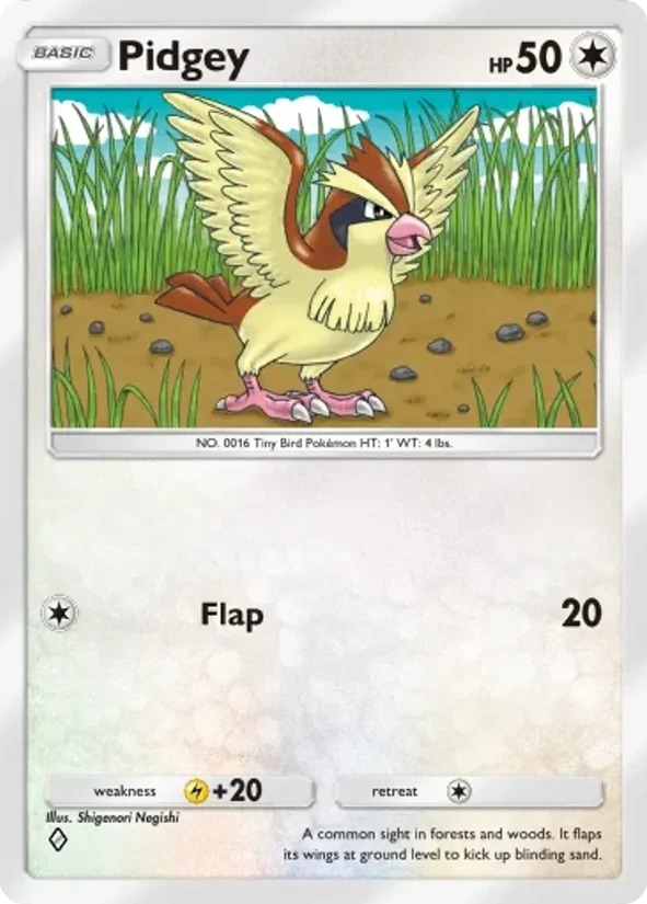 Pidgey — Deluxe Pack ex
