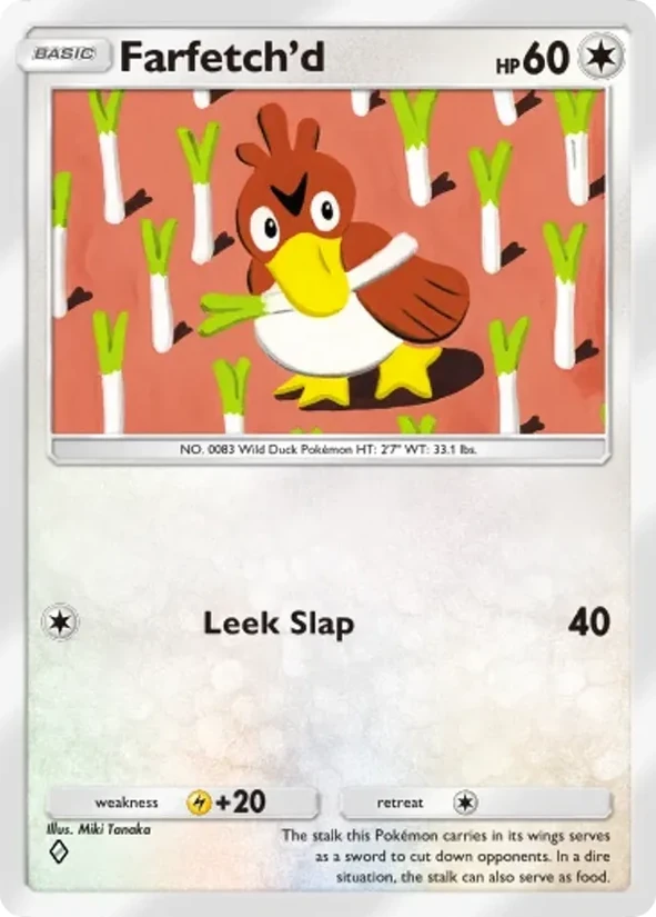 Farfetch'd — Deluxe Pack ex