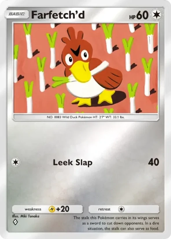Farfetch'd — Deluxe Pack ex