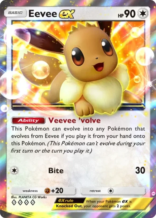 Eevee ex — Deluxe Pack ex