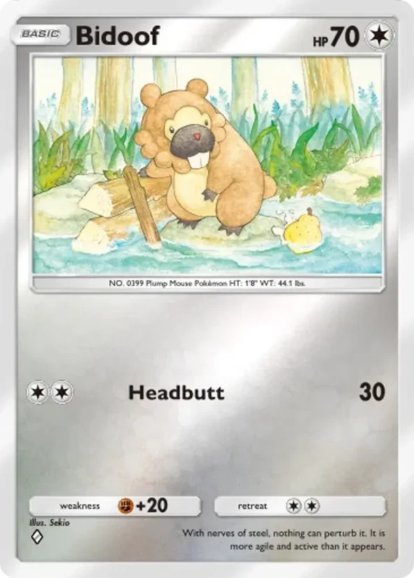 Bidoof — Deluxe Pack ex