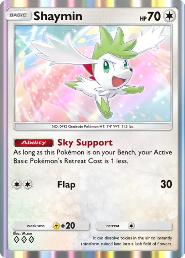 Shaymin — Deluxe Pack ex