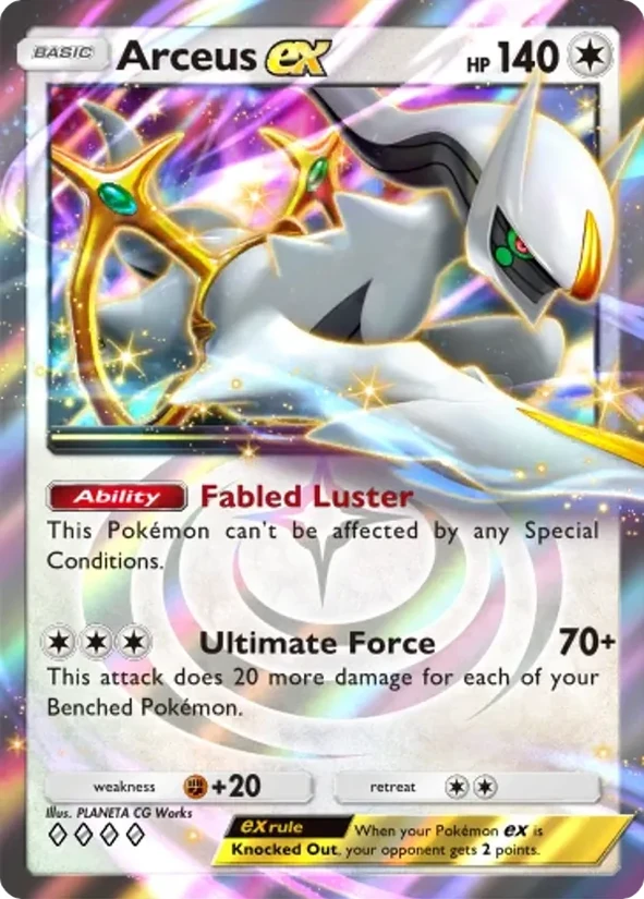 Arceus ex — Deluxe Pack ex