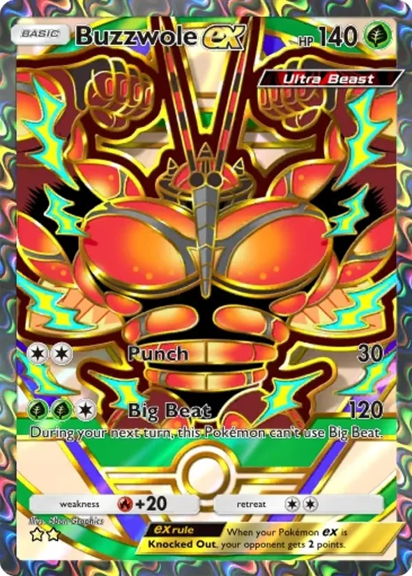 Buzzwole ex — Deluxe Pack ex