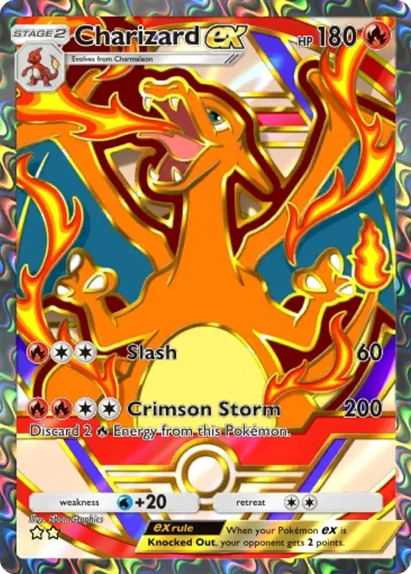 Charizard ex — Deluxe Pack ex
