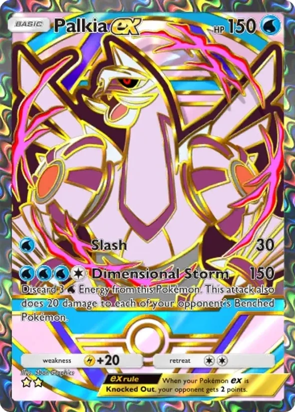 Palkia ex — Deluxe Pack ex