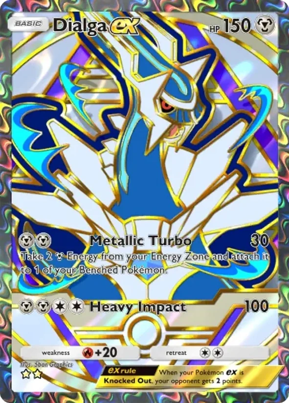 Dialga ex — Deluxe Pack ex