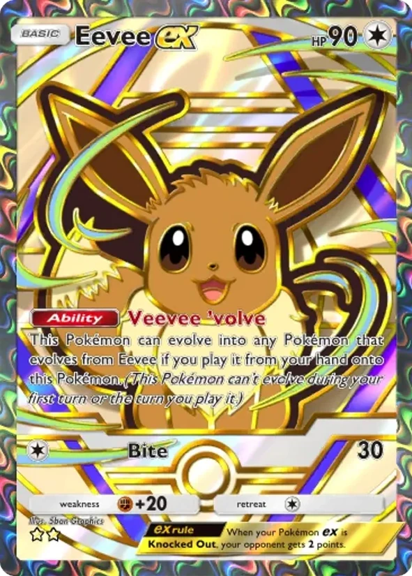 Eevee ex — Deluxe Pack ex