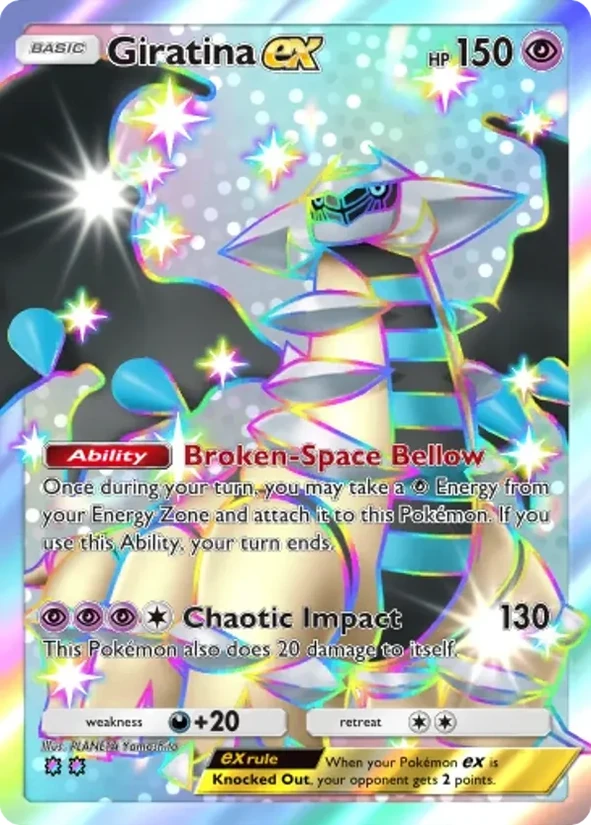 Giratina ex — Deluxe Pack ex