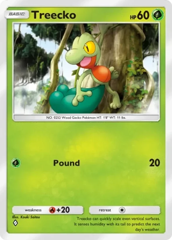 Treecko — Pulsing Aura