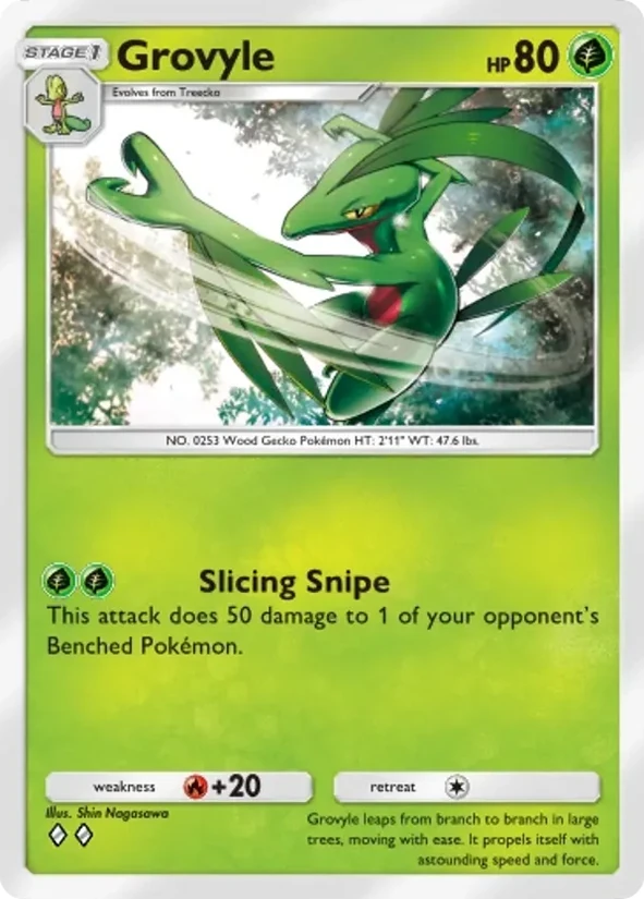 Grovyle — Pulsing Aura