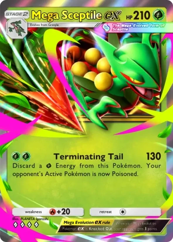 Mega Sceptile ex — Pulsing Aura