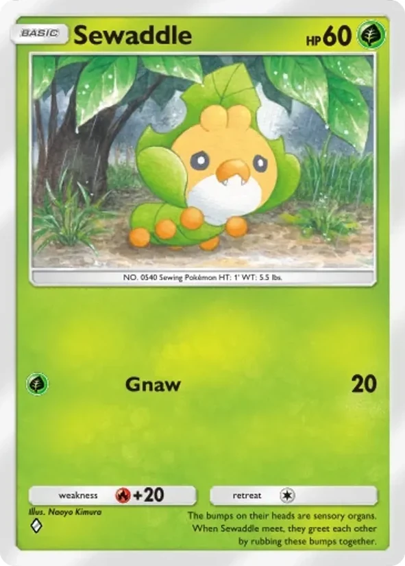 Sewaddle — Pulsing Aura