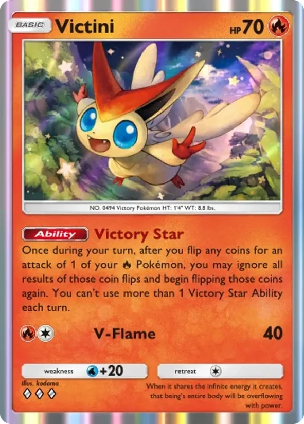 Victini — Pulsing Aura