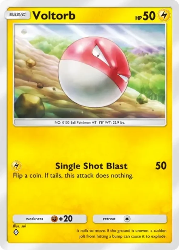Voltorb — Pulsing Aura