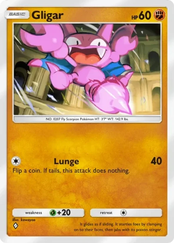 Gligar — Pulsing Aura