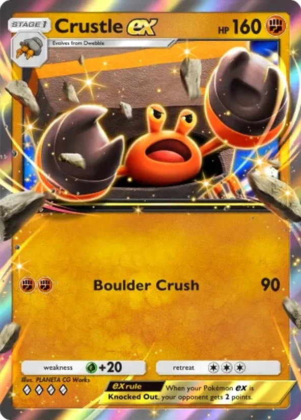 Crustle ex — Pulsing Aura