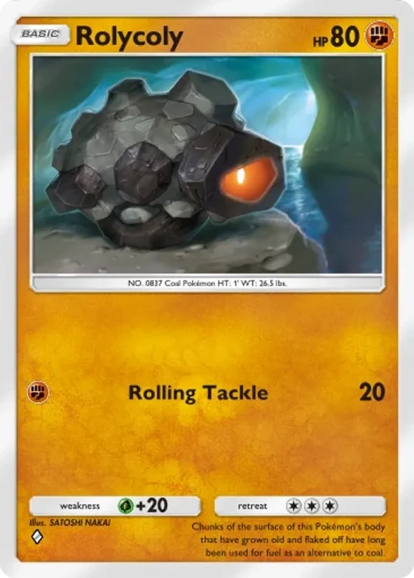 Rolycoly — Pulsing Aura