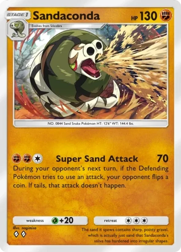 Sandaconda — Pulsing Aura