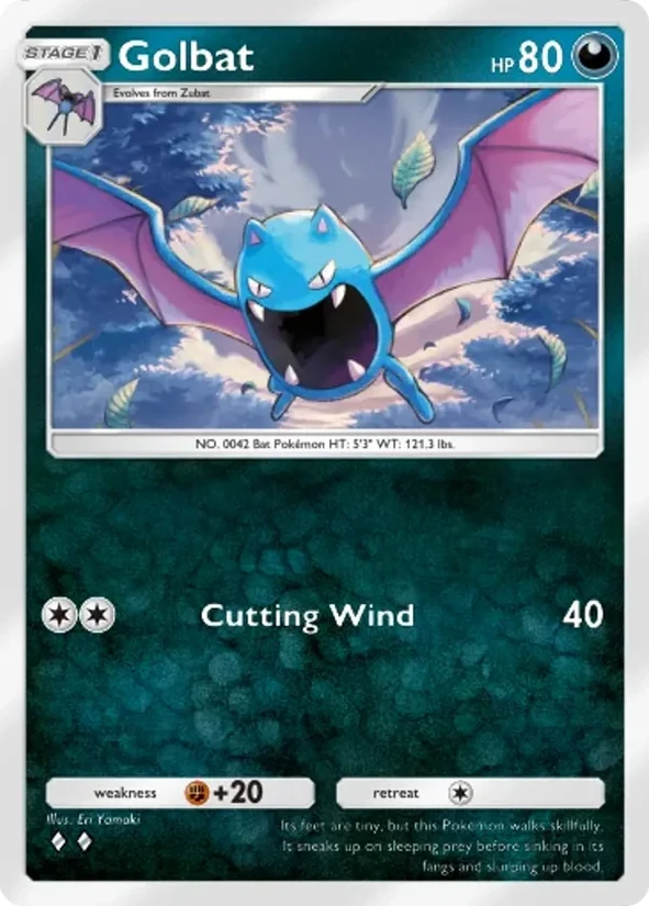 Golbat — Pulsing Aura