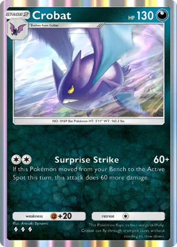 Crobat — Pulsing Aura