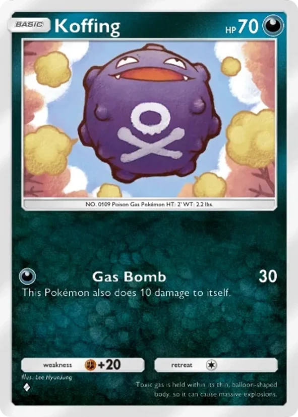 Koffing — Pulsing Aura