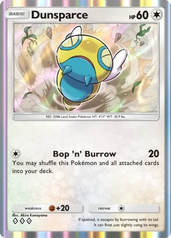 Dunsparce — Pulsing Aura
