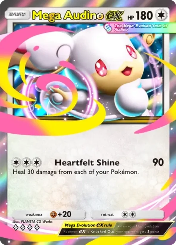Mega Audino ex — Pulsing Aura