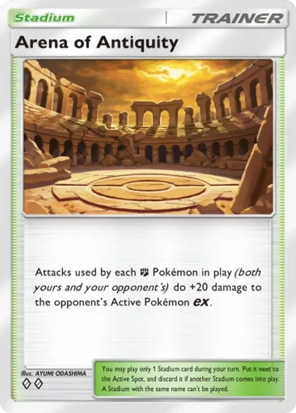 Arena of Antiquity — Pulsing Aura