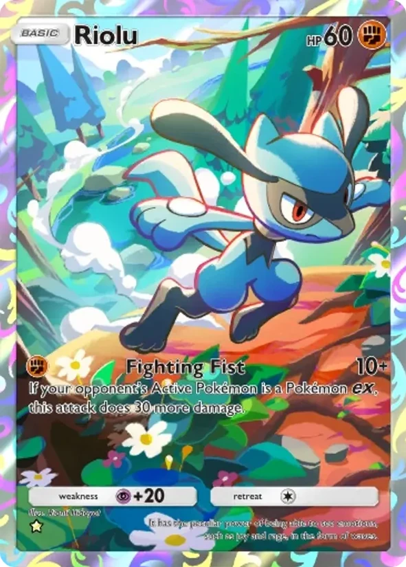 Riolu — Pulsing Aura