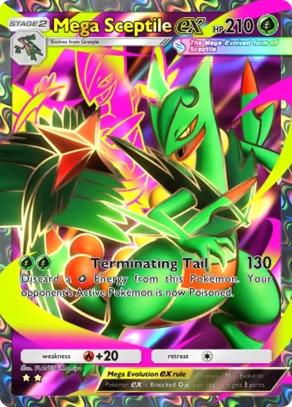 Mega Sceptile ex — Pulsing Aura