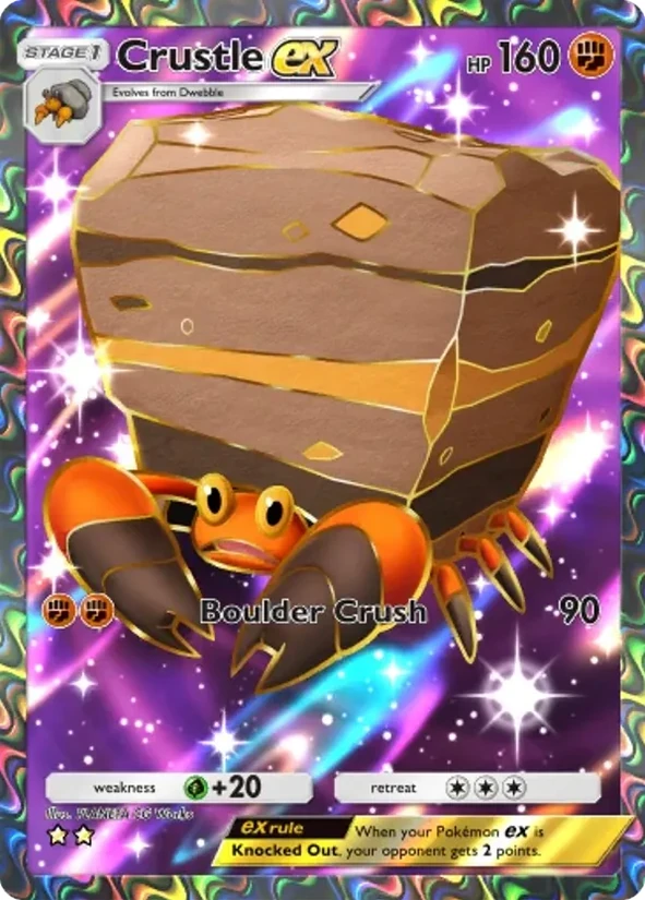 Crustle ex — Pulsing Aura