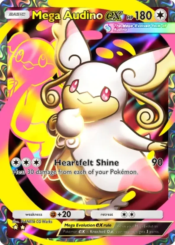 Mega Audino ex — Pulsing Aura