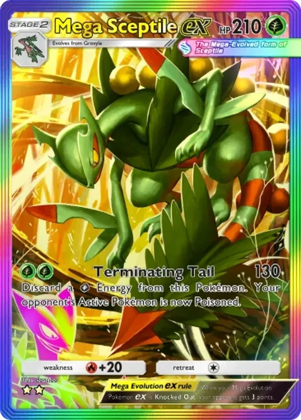 Mega Sceptile ex — Pulsing Aura