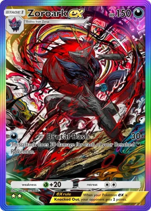 Zoroark ex — Pulsing Aura