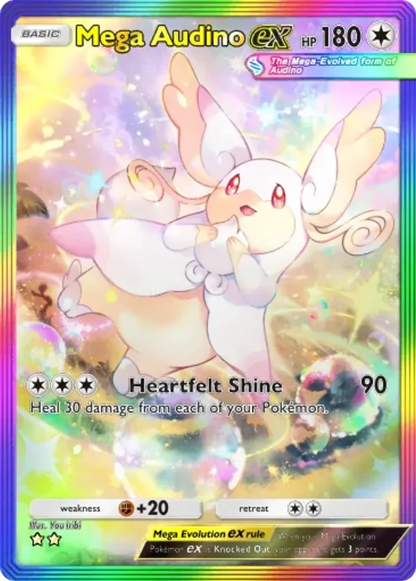 Mega Audino ex — Pulsing Aura