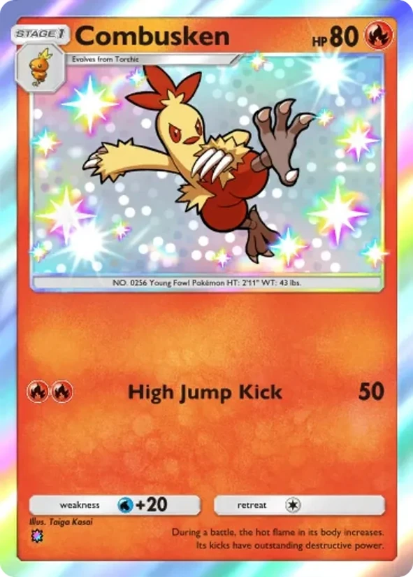 Combusken — Pulsing Aura