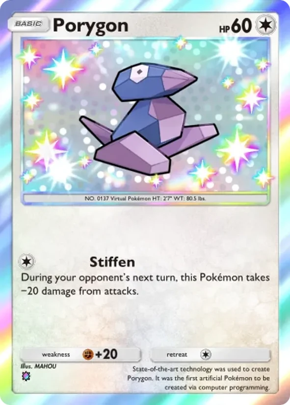 Porygon — Pulsing Aura
