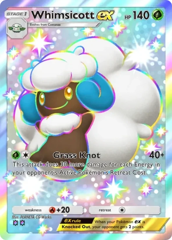 Whimsicott ex — Pulsing Aura