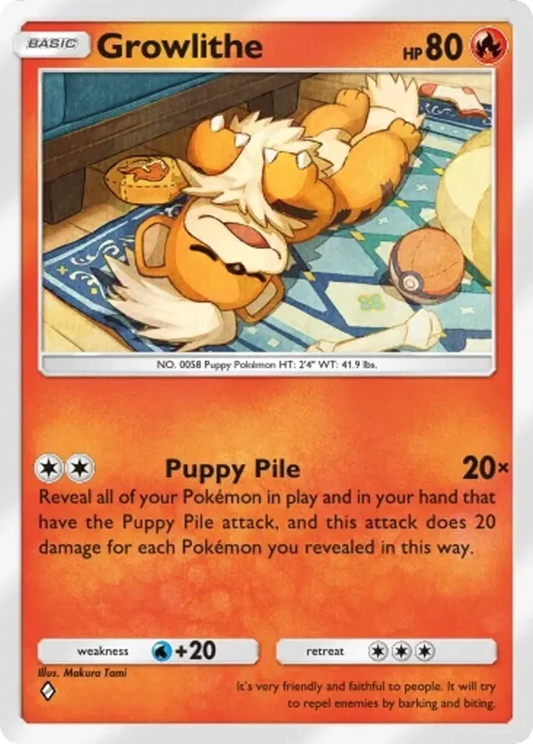 Growlithe — Everyday Wonders