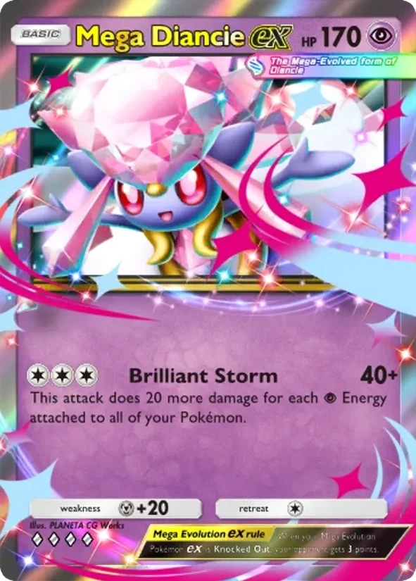 Mega Diancie ex — Everyday Wonders