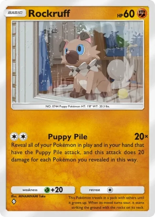 Rockruff — Everyday Wonders
