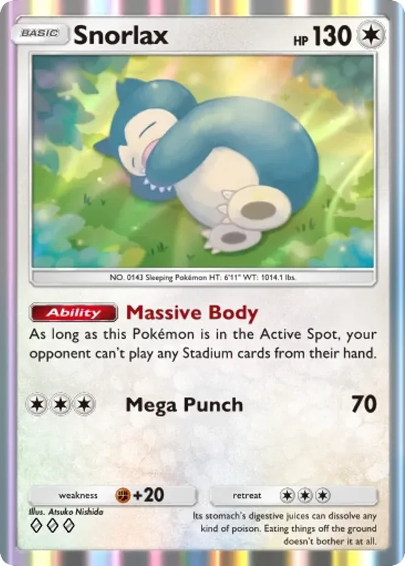 Snorlax — Everyday Wonders